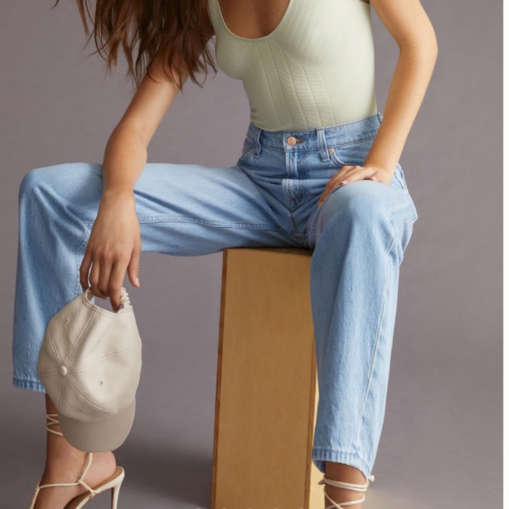MOTHER Snacks Double Stack Ankle Jeans - Picture 4 of 12